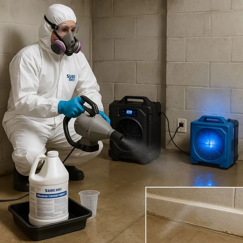 Sanitization and Odor Removal process in Slatington, PA