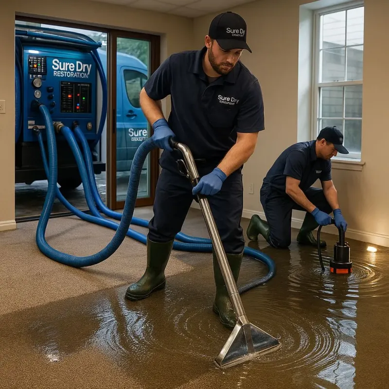 Water Extraction and Removal process in Slatington, PA